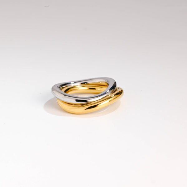 Premium Feeling Stainless Steel Vegan Ring - Image 2