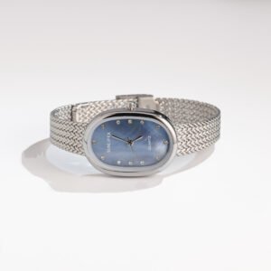 Blue mother-of-pearl face small dial women's watches niche premium quartz watches