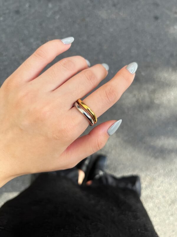 Premium Feeling Stainless Steel Vegan Ring - Image 3